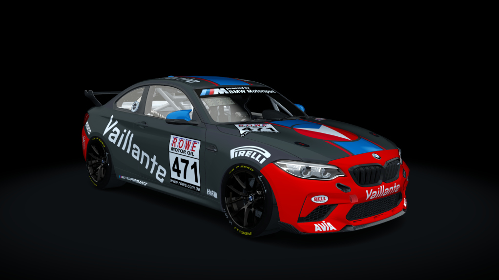 BMW M2 CS Racing, skin BMW Vaillante 471