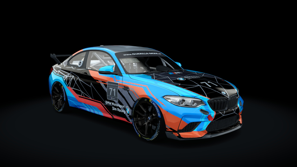 BMW M2 CS Racing, skin BMWMSR