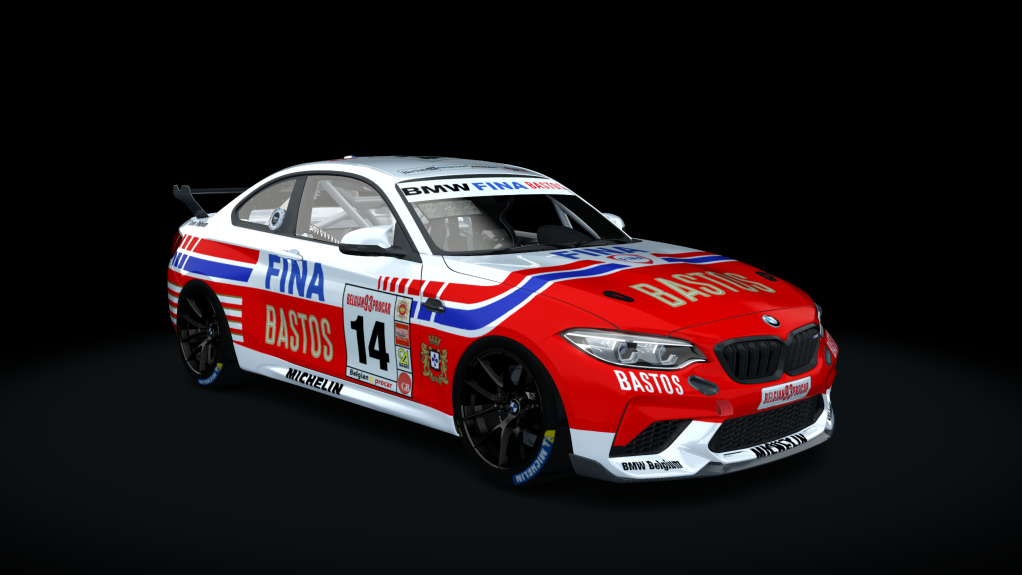 BMW M2 CS Racing, skin Procar 1993 BMW Bastos 14