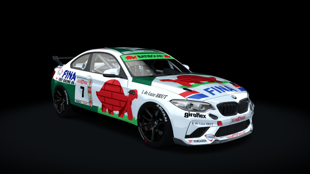 BMW M2 CS Racing, skin Procar 1993 BMW Batibouw 7