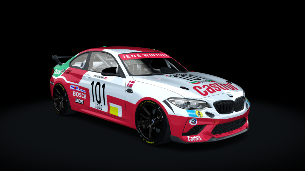 BMW M2 CS Racing, skin Procar M1 Castrol 101