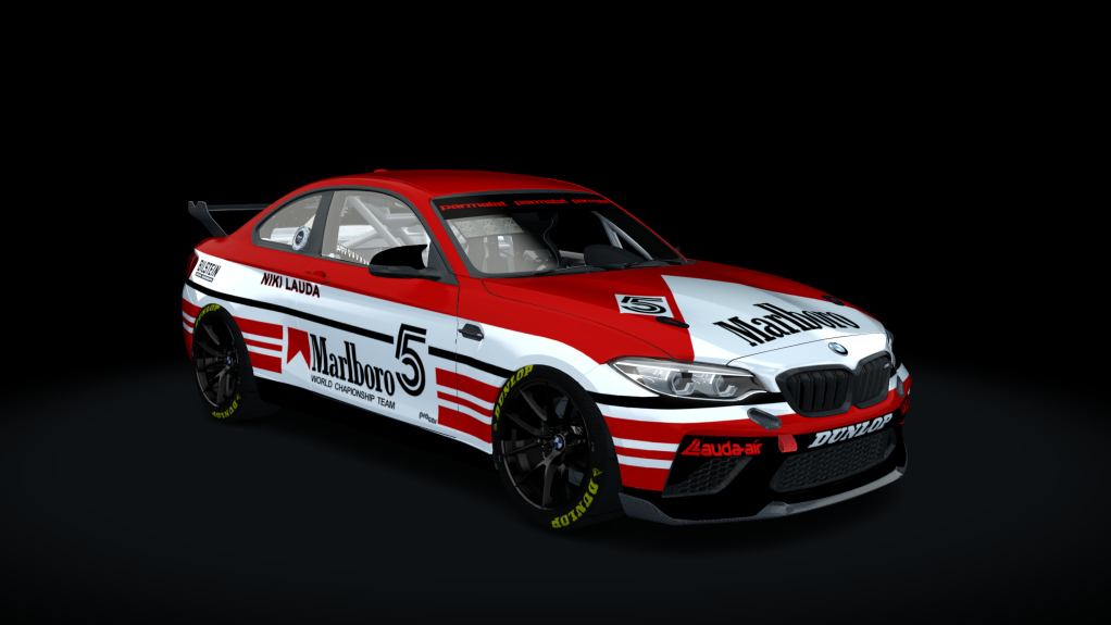 BMW M2 CS Racing, skin Procar M1 Marlboro 5