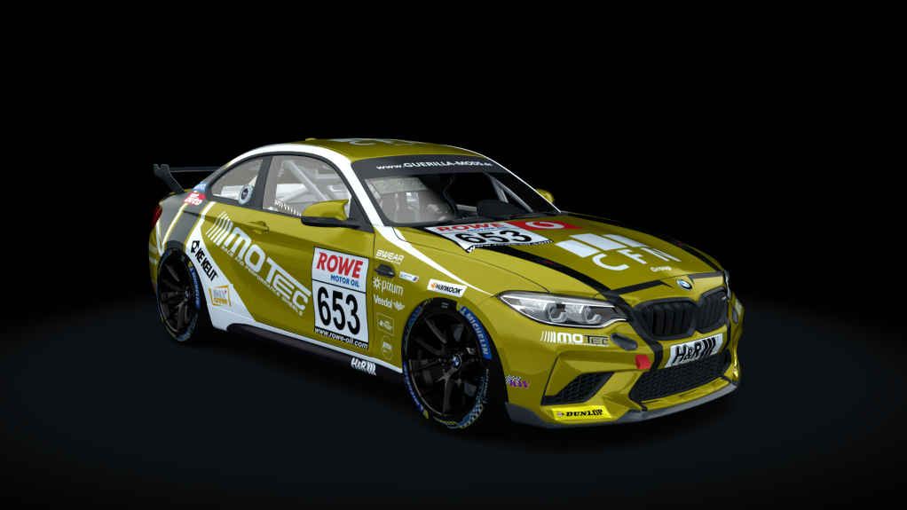 BMW M2 CS Racing, skin VLN Adrenalin Motorsports 653