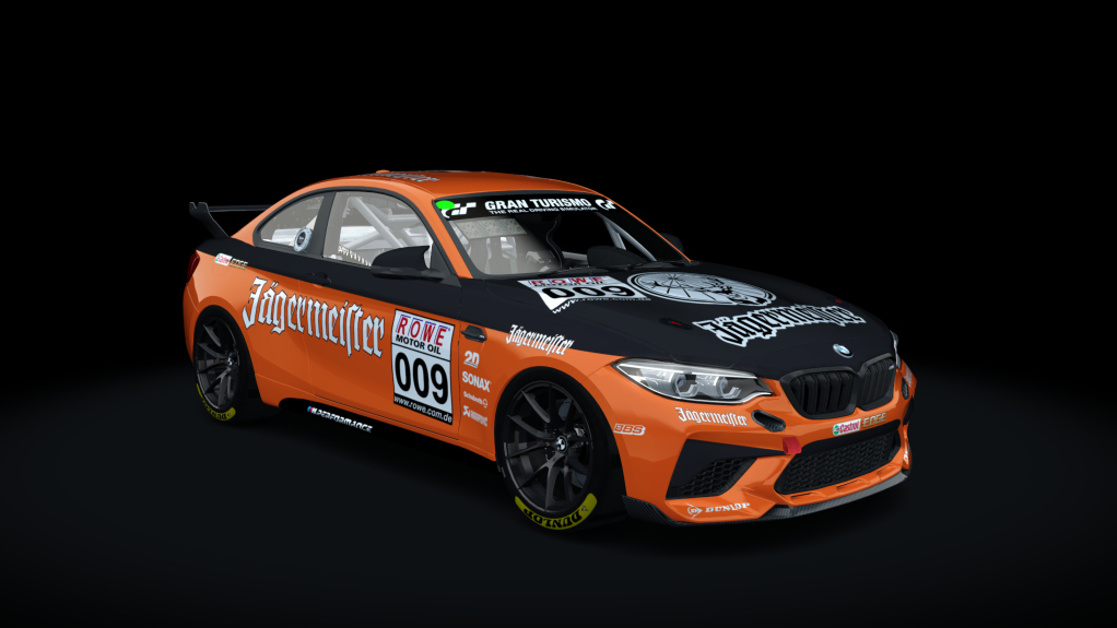 BMW M2 CS Racing, skin VLN Jagermeifter 9