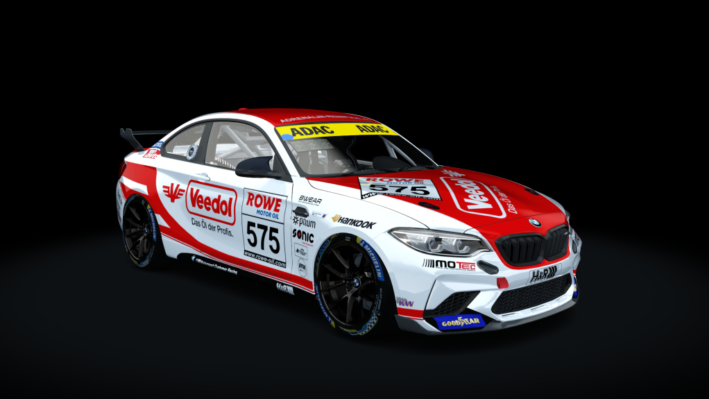 BMW M2 CS Racing, skin VLN Veedol Racing 575