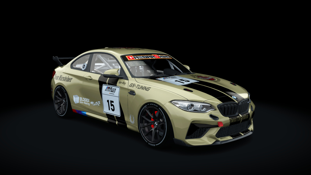 BMW M2 CS Racing, skin Warsteiner-IanMay