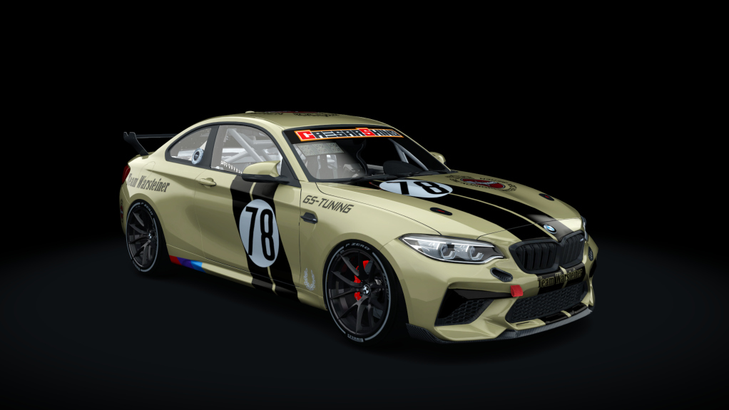 BMW M2 CS Racing, skin Warsteiner