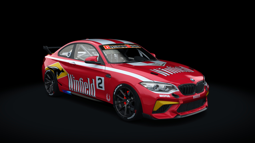 BMW M2 CS Racing, skin Winfield