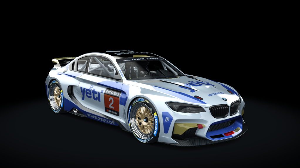 BMW M2 GT2, skin Yeeti