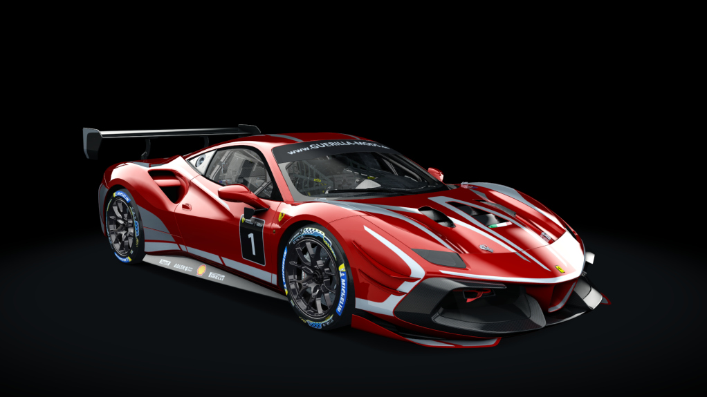 Ferrari 488 Challange EVO GT2, skin 1_scuderia