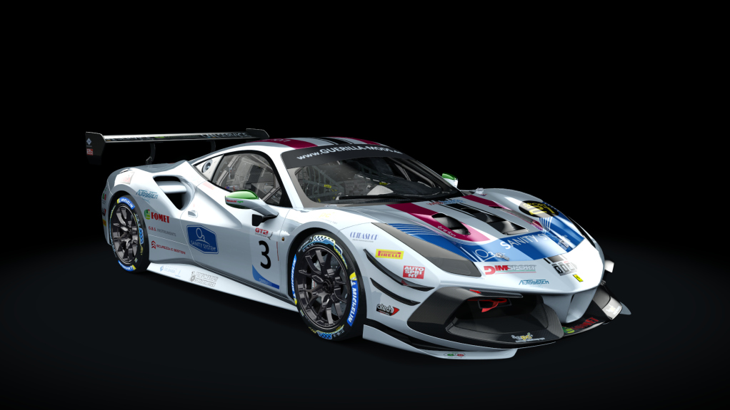 Ferrari 488 Challange EVO GT2, skin 3_ravetto