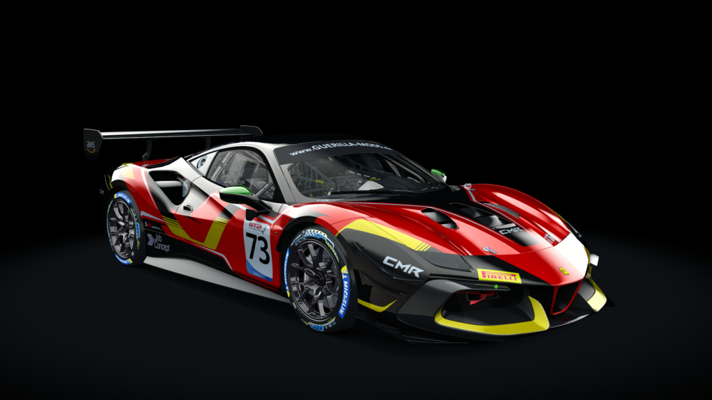 Ferrari 488 Challange EVO GT2, skin 73_cmr