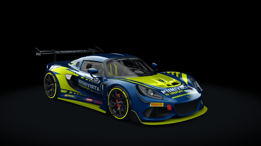 Lotus Exige GT2, skin 23_aggressive_team_italia