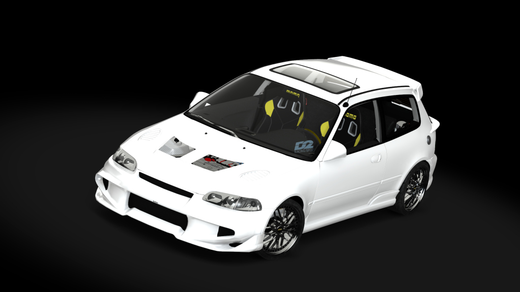 Honda Civic Hector from The Fast And The Furious, skin Championship_White