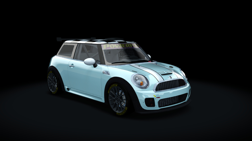 MINI Challenge JCW Class, skin Duck_Egg_Blue_Mini