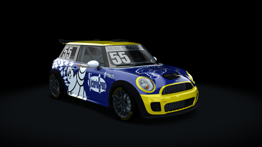 MINI Challenge JCW Class, skin michelin