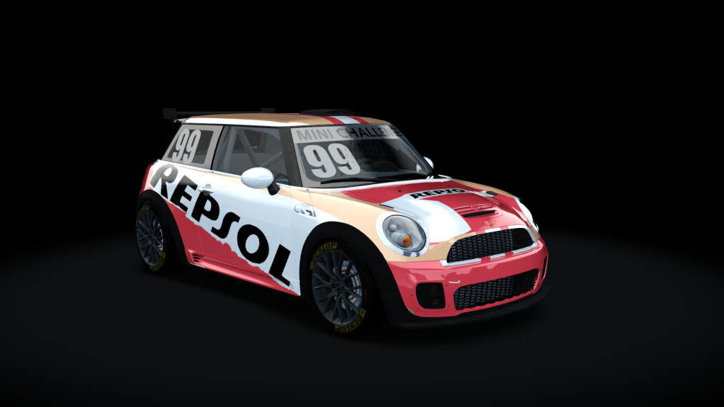 MINI Challenge JCW Class, skin repsol