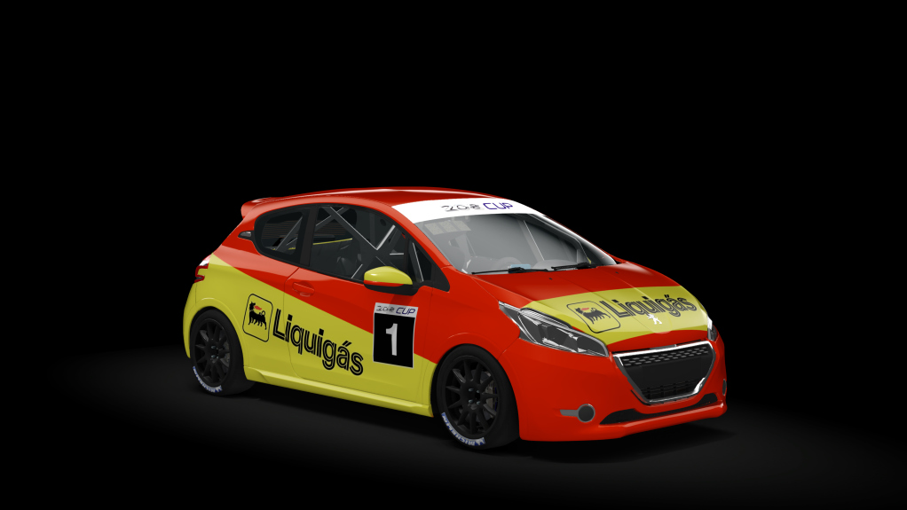 Peugeot 208 Cup, skin 01