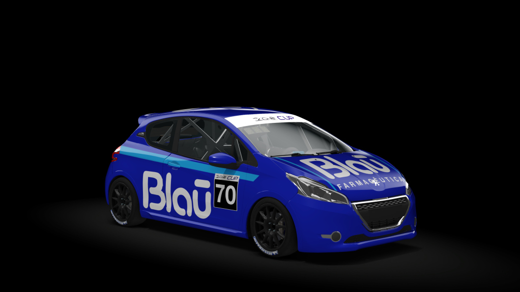 Peugeot 208 Cup, skin 70