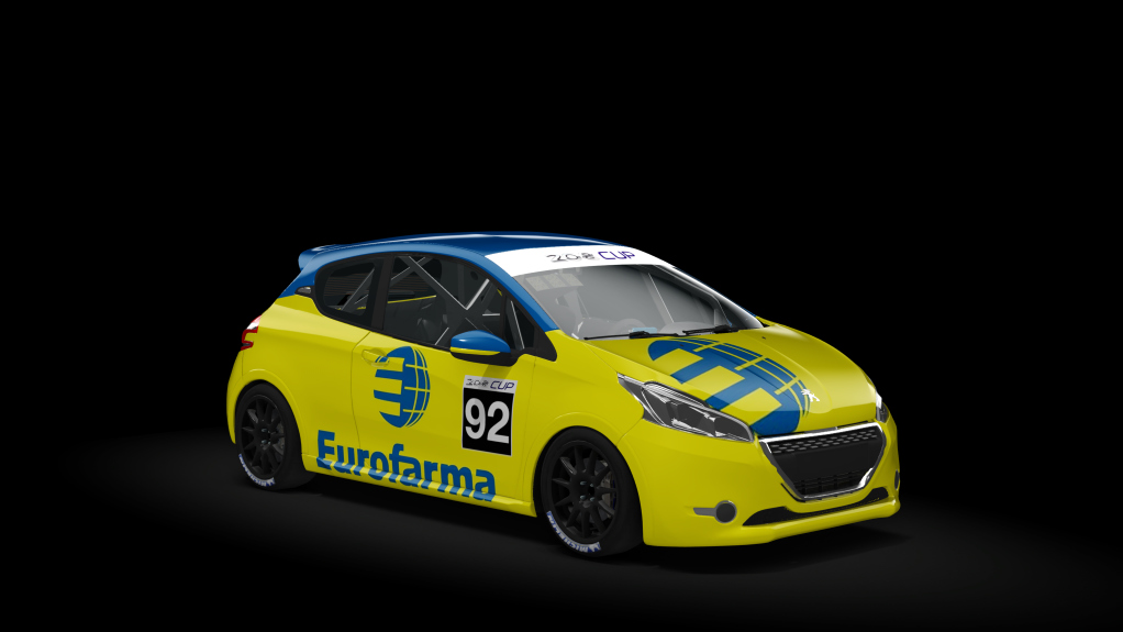 Peugeot 208 Cup, skin 92