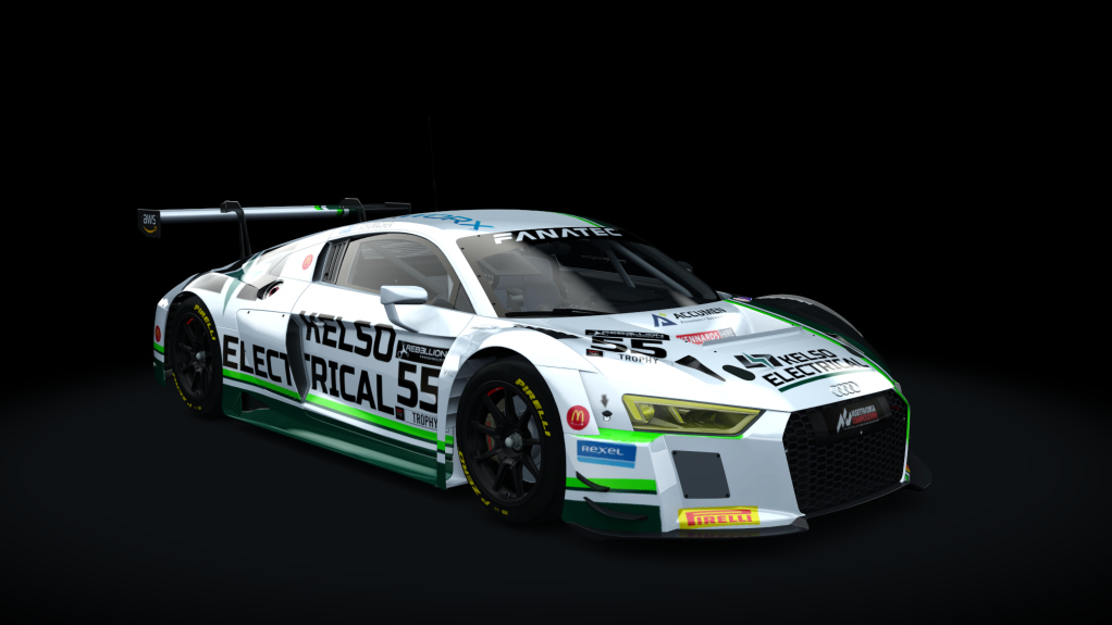 Audi R8 LMS 2016, skin 2022 GTWCAU Kelso 55