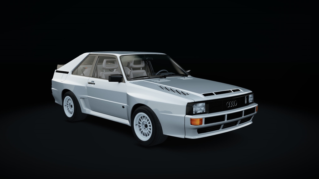 Audi Sport quattro Step1, skin 01_alpine_white