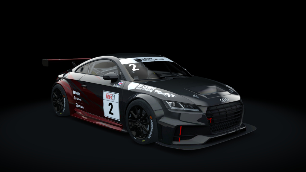 Audi TT Cup, skin BLCKBOX