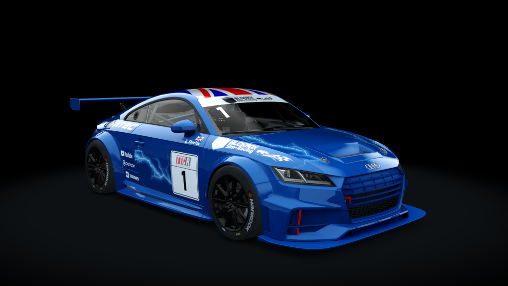 Audi TT Cup, skin BLCKBOX01