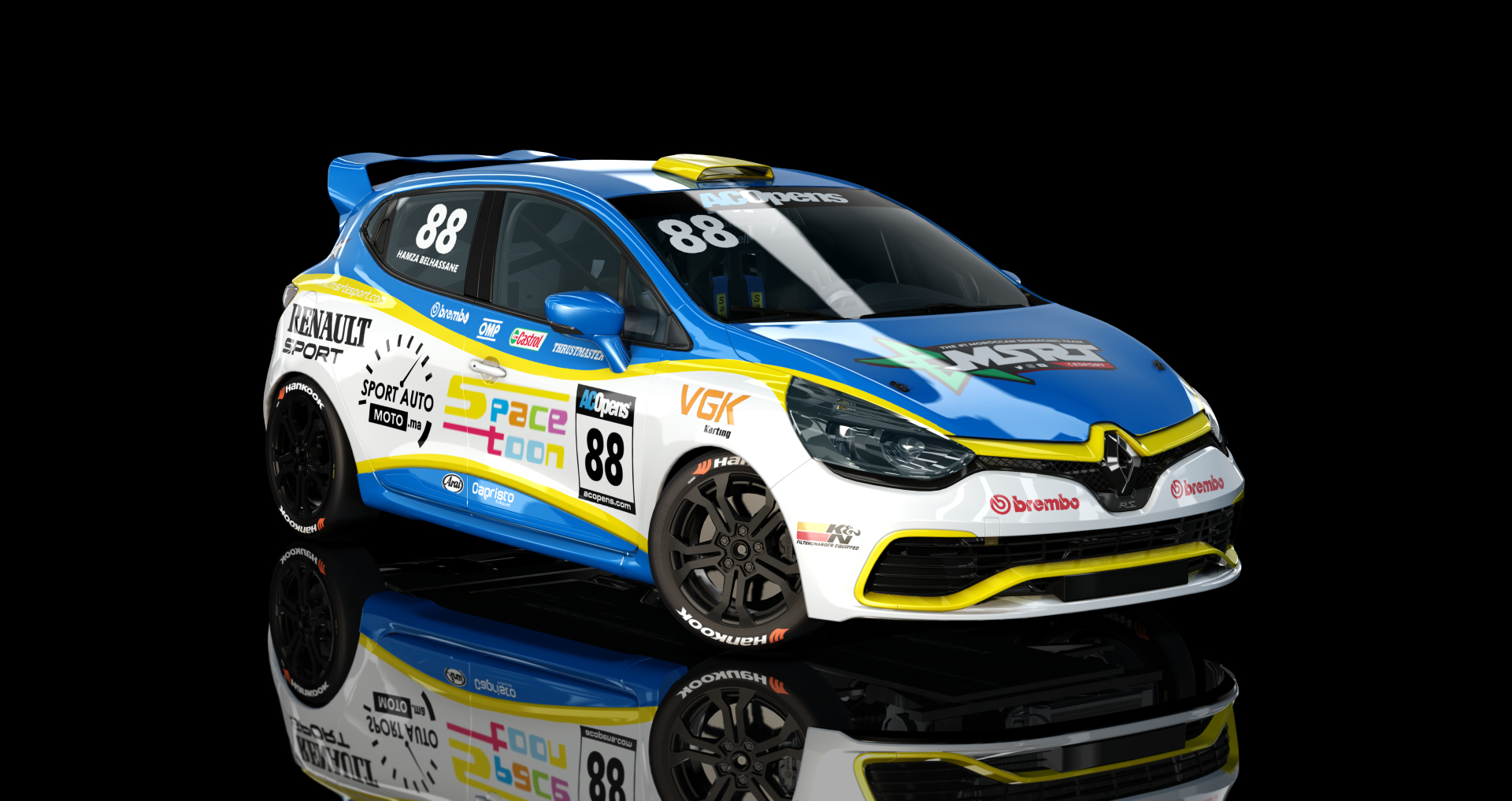 Clio CUP, skin HAMZA_BELHASSANE_88