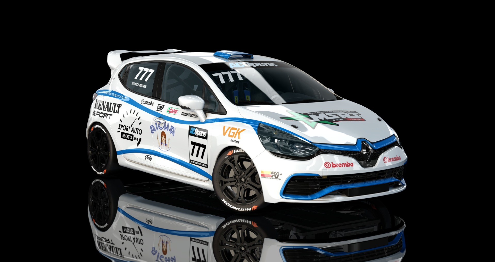 Clio CUP, skin HAMZA_DESIGN_777