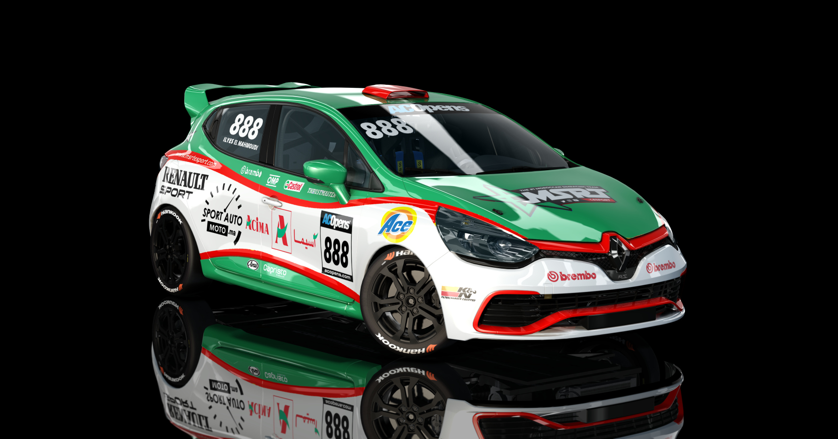 Clio CUP, skin ILYES_EL_MAHMOUDI_888