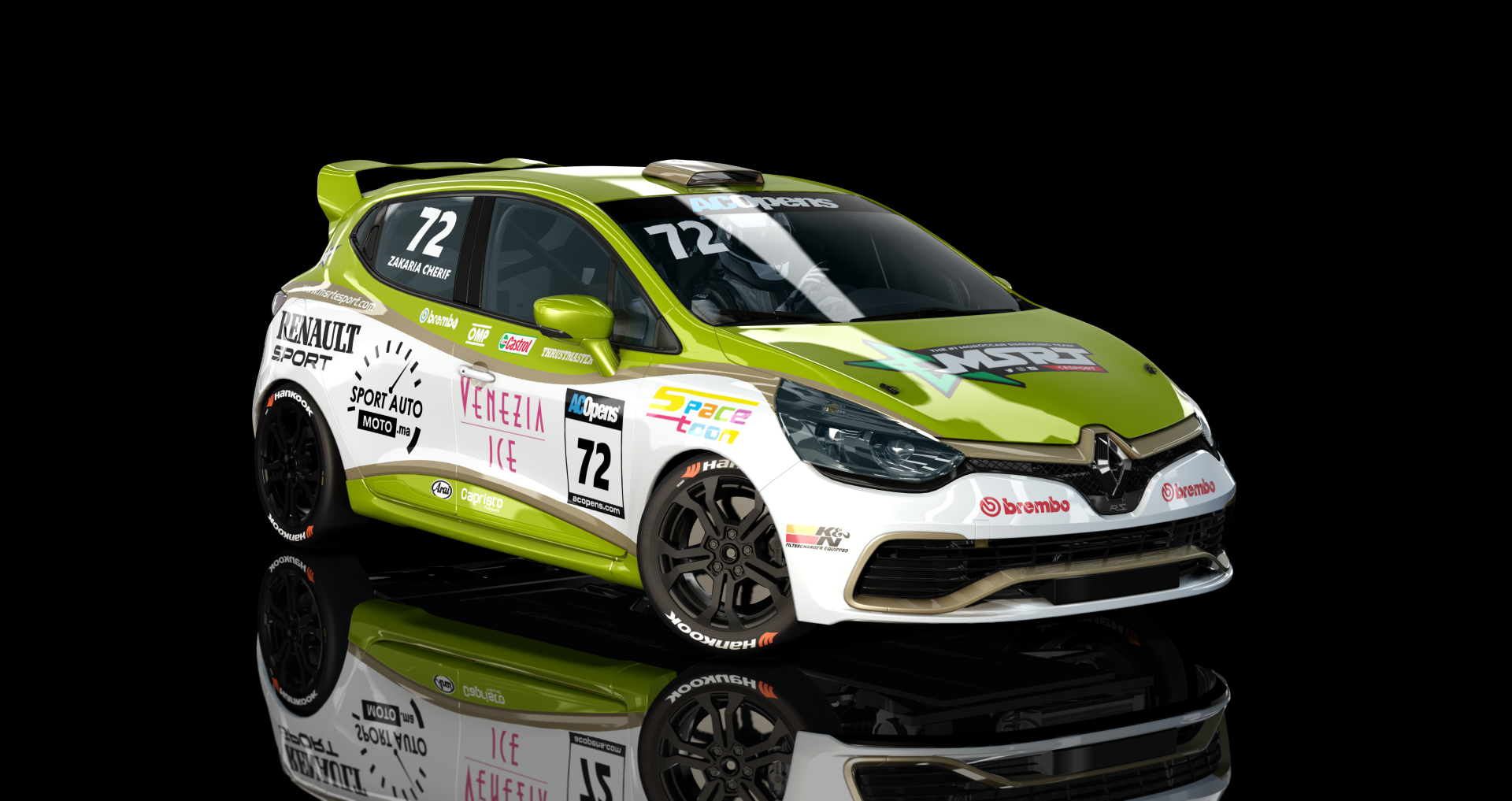 Clio CUP, skin ZAKARIA_CHERIF_72