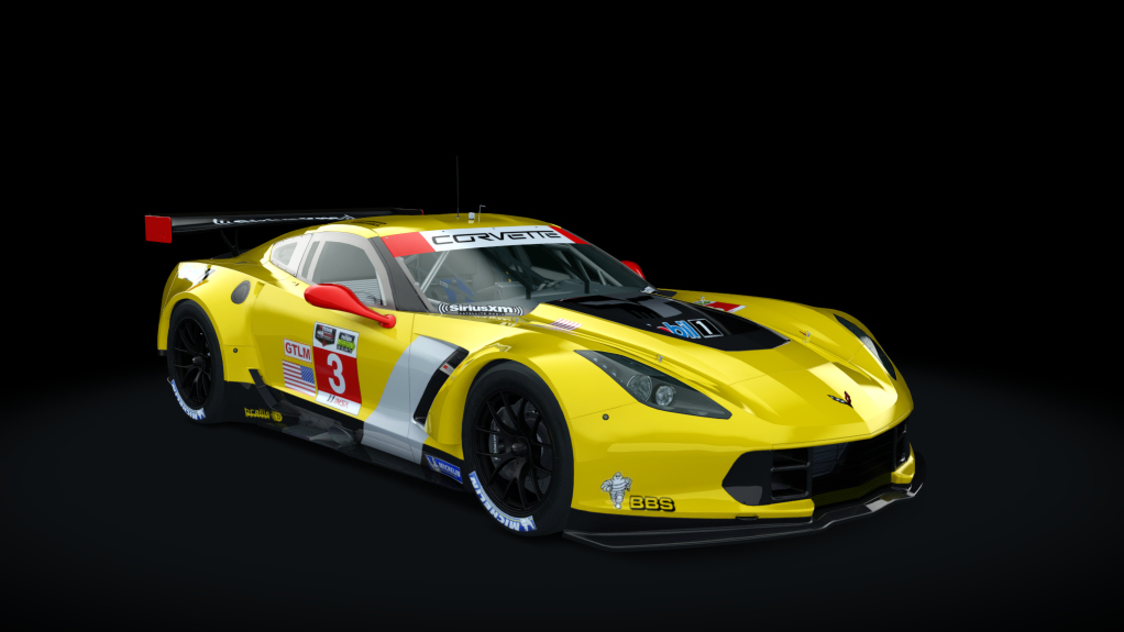 Chevrolet Corvette C7R, skin 0_racing_3