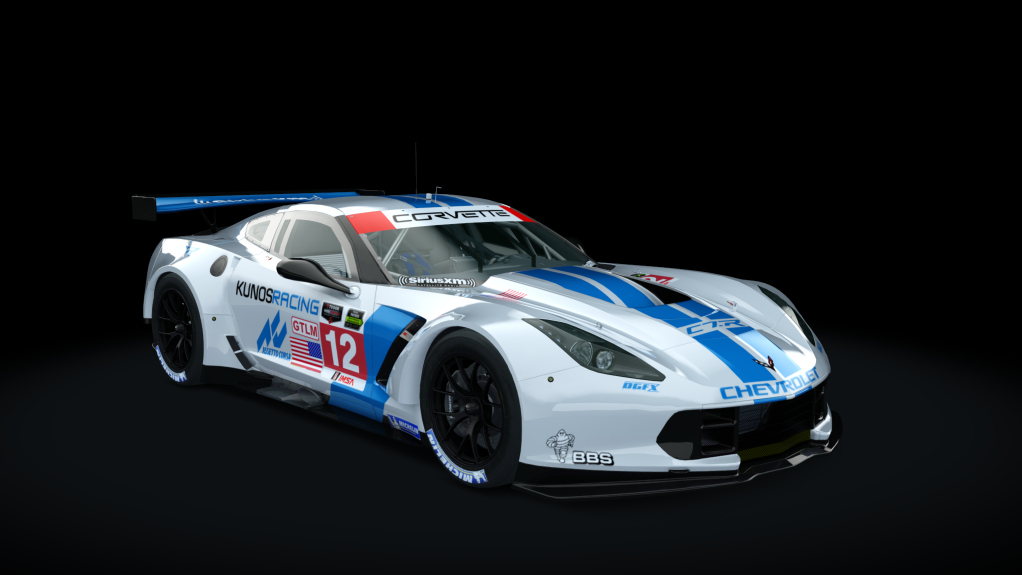 Chevrolet Corvette C7R, skin 12