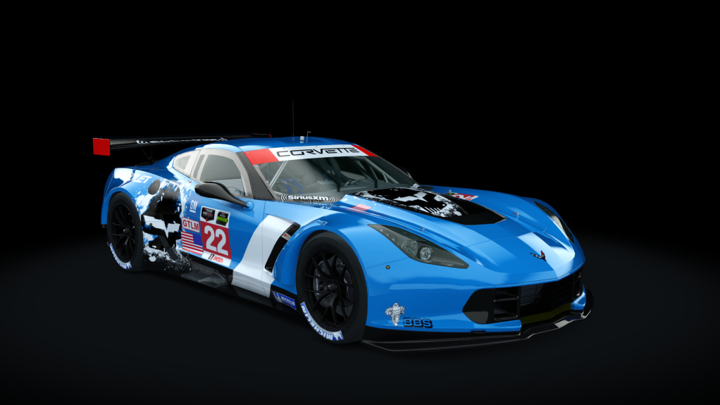 Chevrolet Corvette C7R, skin 22