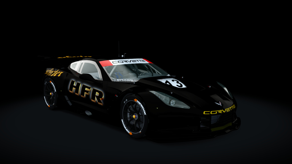 Chevrolet Corvette C7R, skin HFR