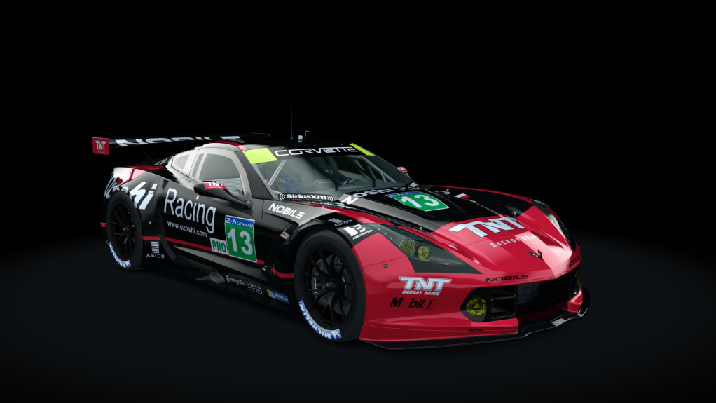 Chevrolet Corvette C7R, skin Ozoshi_Racing