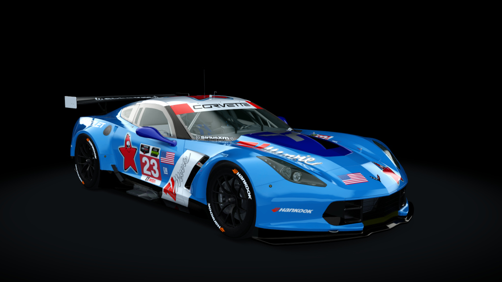 Chevrolet Corvette C7R, skin TV_Movie