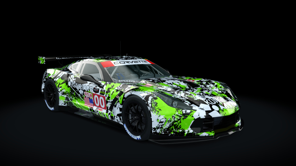 Chevrolet Corvette C7R, skin racing_00