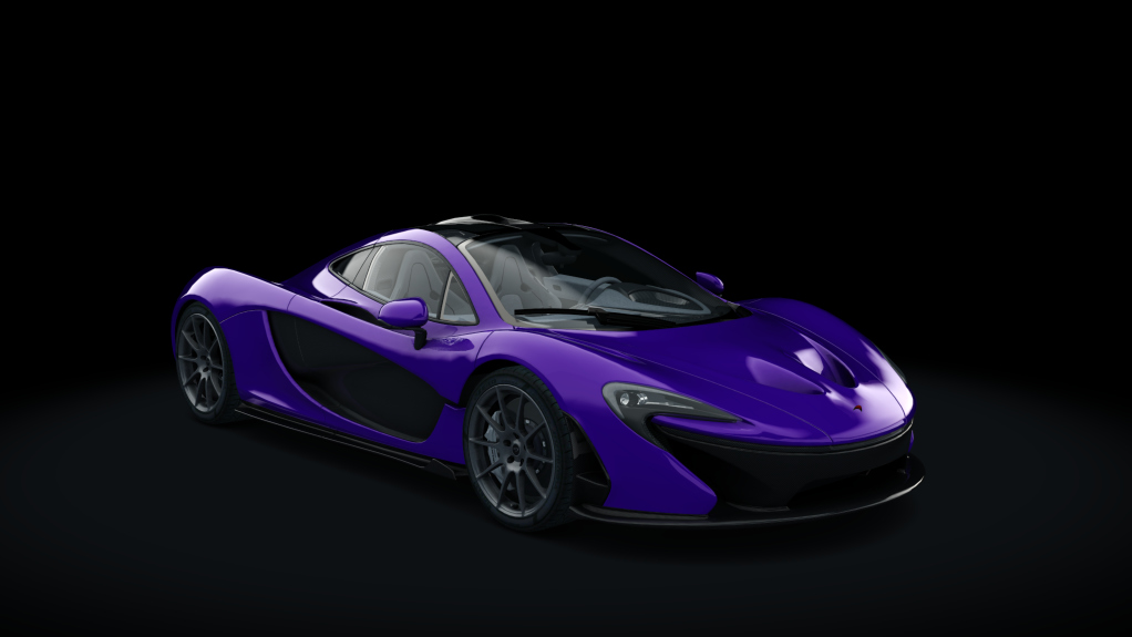 McLaren P1™, skin lantana_purple