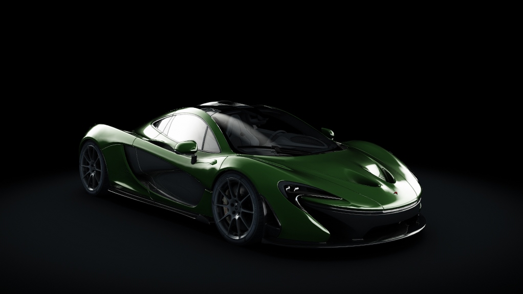 McLaren P1™, skin lanzante_green