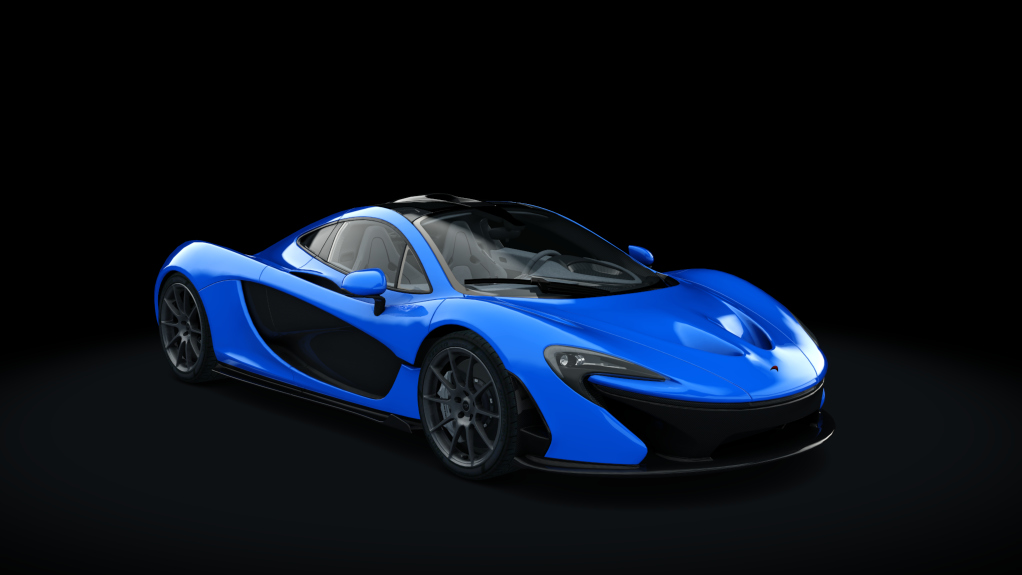 McLaren P1™, skin ludus_blue