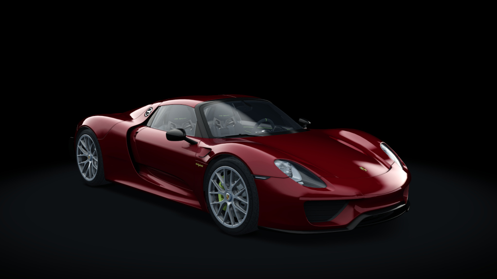 Porsche 918 Spyder, skin arena_red