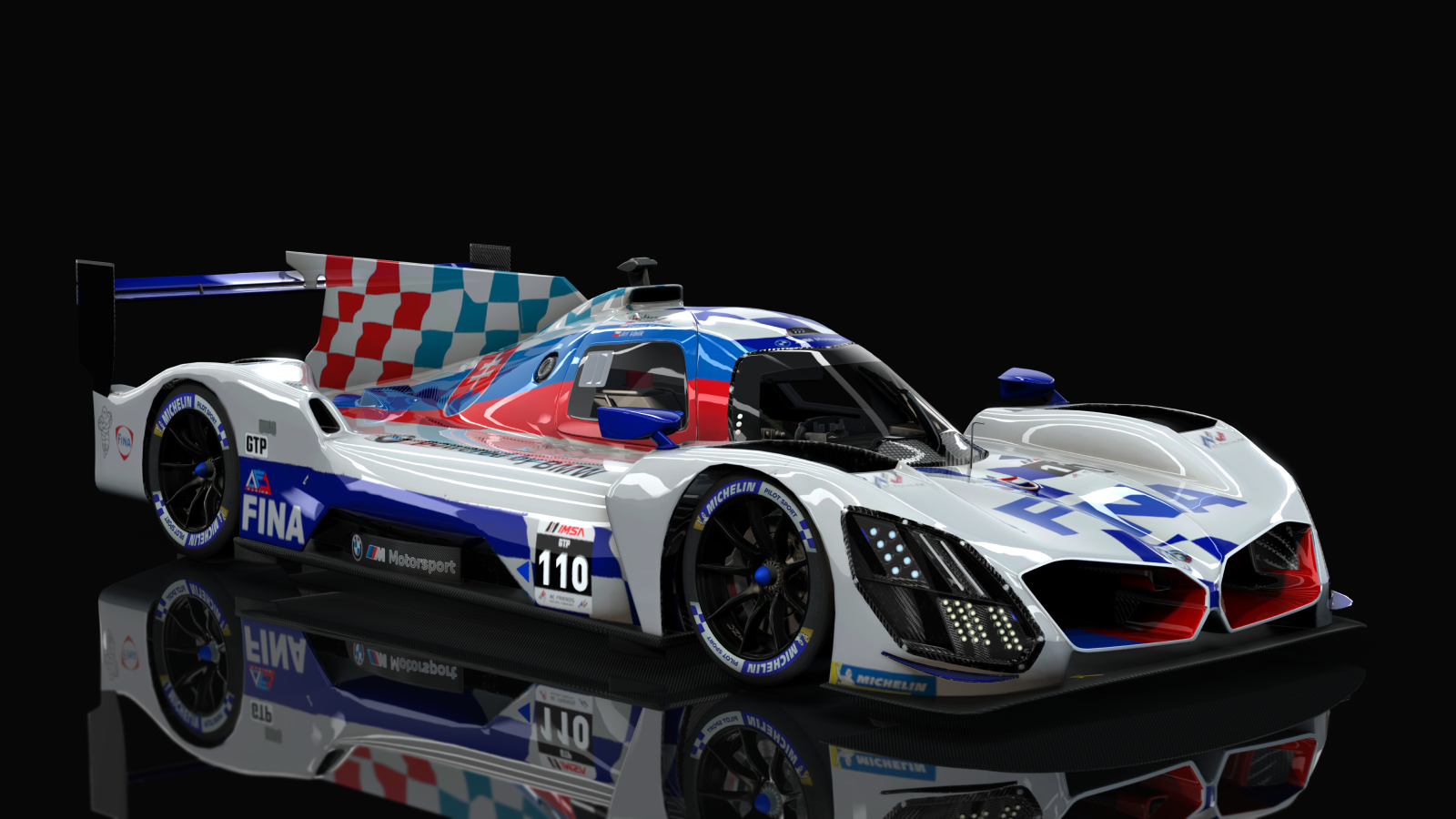 LMDh - BMW M Hybrid V8 2023, skin ACFIMSA_DAYTONA_GTP_110