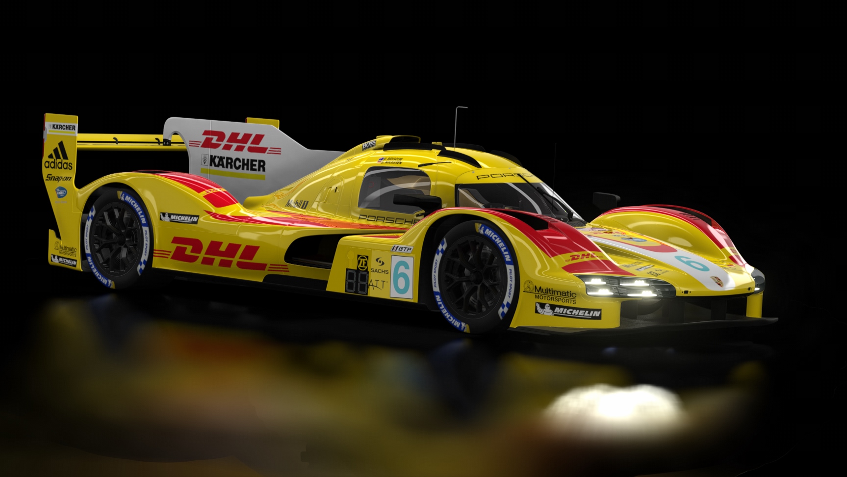 LMH - Porsche 963 2023, skin 07 Penske RS Spyder #6