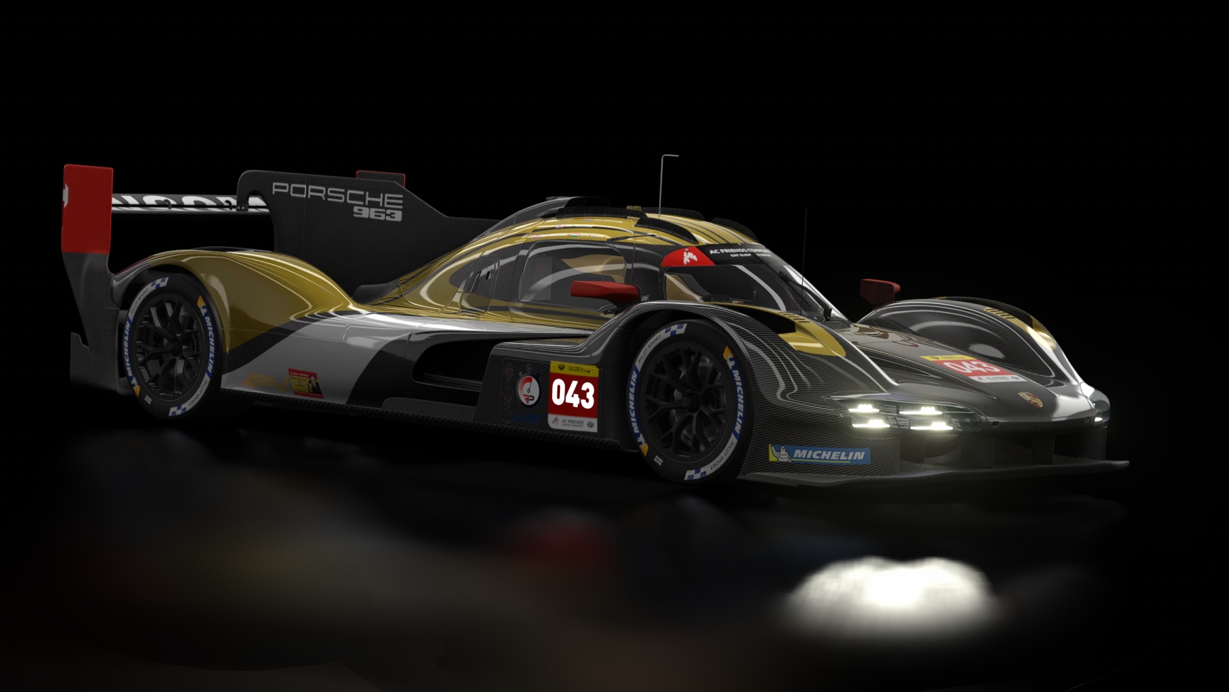 LMH - Porsche 963 2023, skin ACFWEC_LEMANS_LMH_043