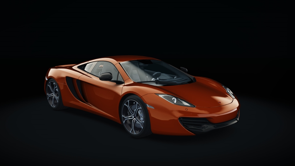 McLaren MP4-12C, skin volcano_orange