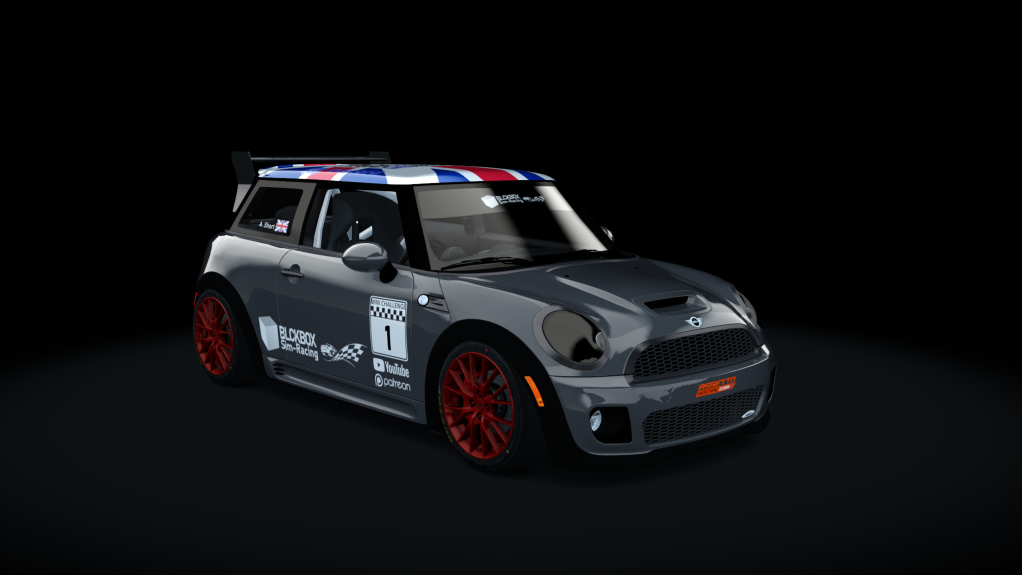 Mini Cooper Cup UK, skin BLCKBOX01