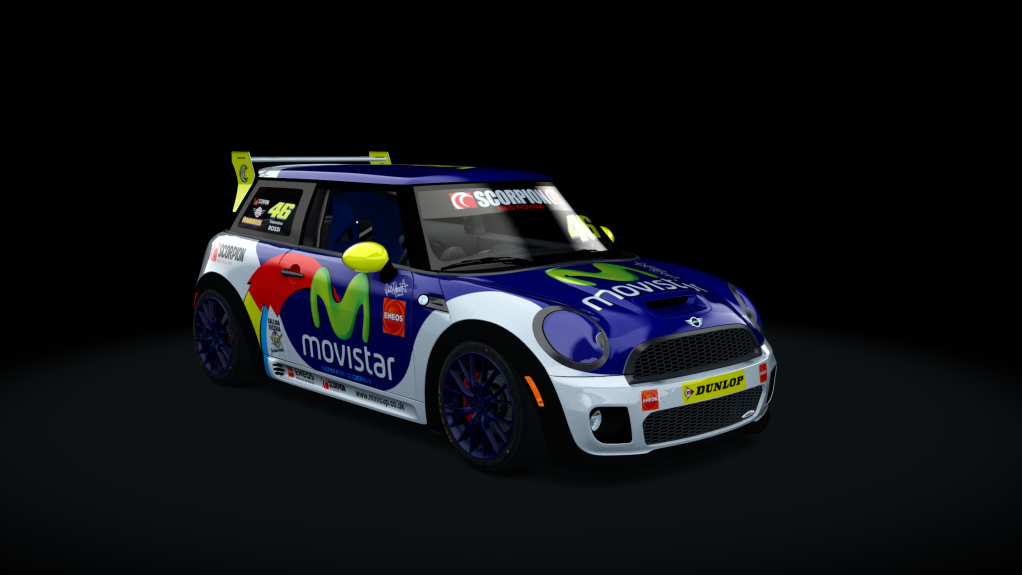 Mini Cooper Cup UK, skin Rossi_46