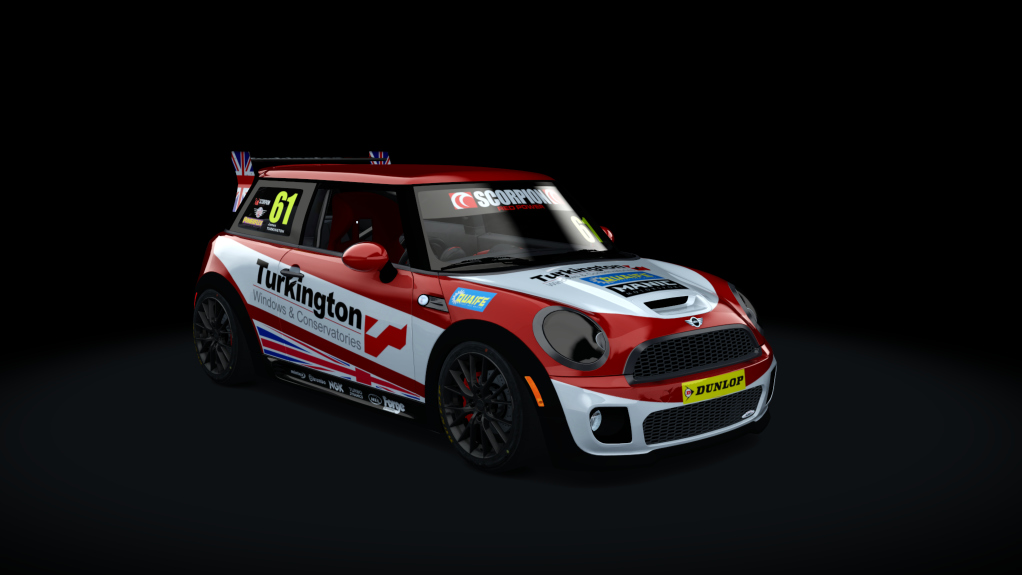 Mini Cooper Cup UK, skin Turkington_61